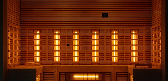 Sauna temperature - Infrared sauna