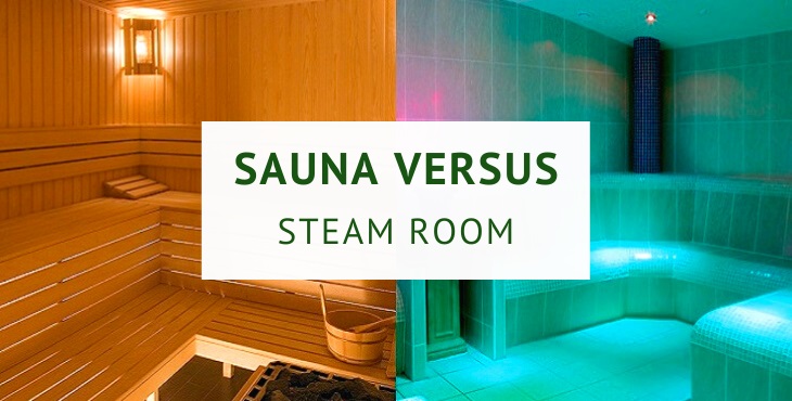 Sauna vs steam room (dry heat vs moist heat)