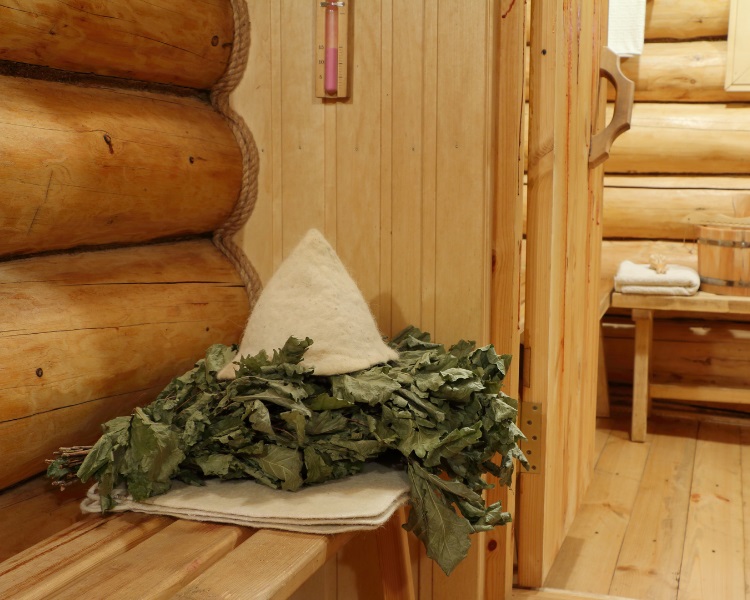 Venik in a Russian Banya